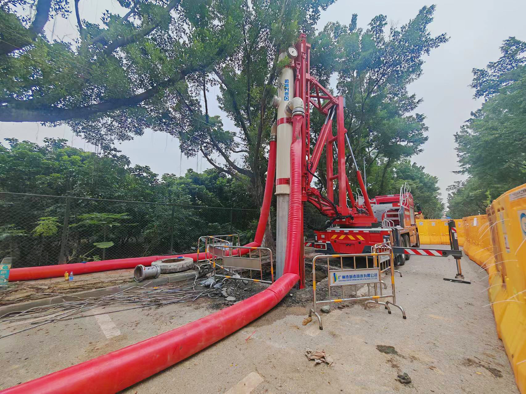 披星戴月！至尊国际排涝车被广州点赞！