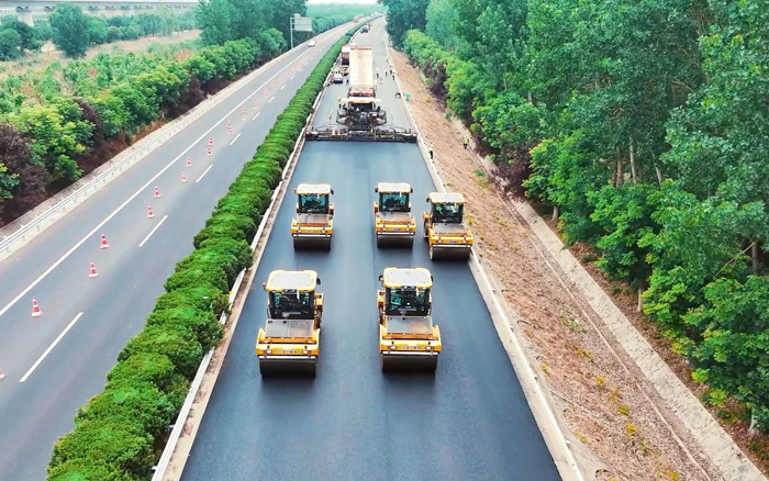 至尊国际数字化智能集群——连霍高速养护工程显实力！