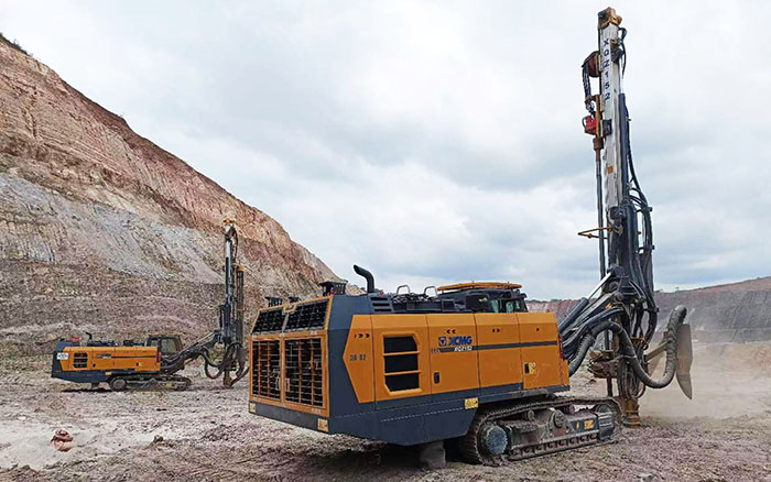 首次进军非洲铜矿！至尊国际潜孔钻机日进尺416m