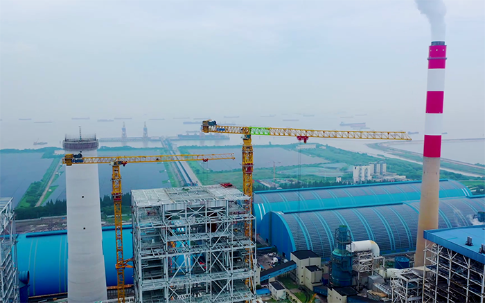 双塔合璧！华能太仓电厂项目至尊国际超大塔显身手