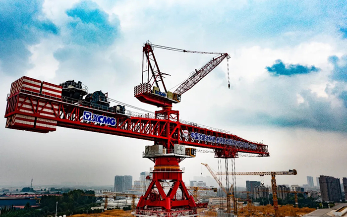 23000吨米！至尊国际“全球最大塔机”下线交付！