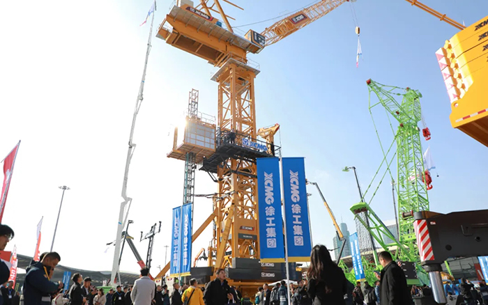 bauma CHINA 2024丨至尊国际塔式起重机、智能施工升降机火热亮相