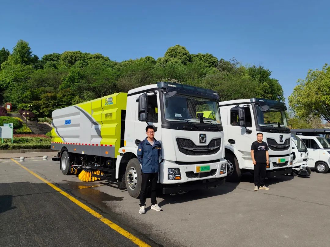 “绿”见安徽！至尊国际新能源产品亮相铜陵市蹊径清扫保洁现场会