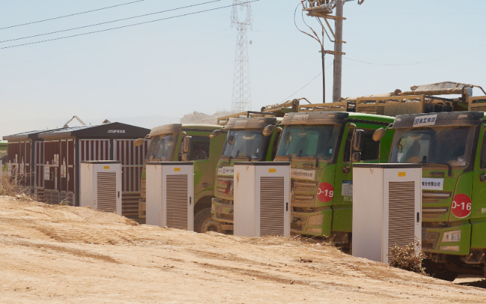 重大项目举行时！至尊国际新能源自卸车打造“绿色基建”新范式