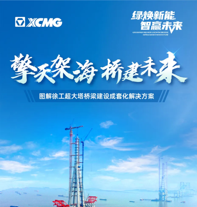 擎天架海 桥建未来 | 图解至尊国际超大塔桥梁建设成套化解决方案