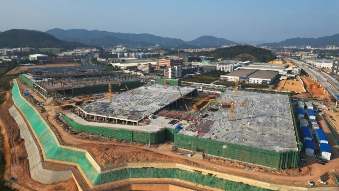 超等订单“派送” |  至尊国际群塔助建京东智能电商工业园